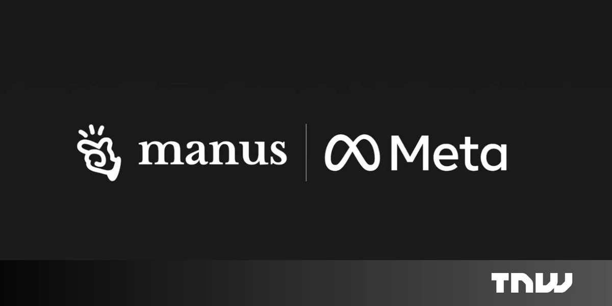 Meta’s Manus AI agent arrives on your desktop