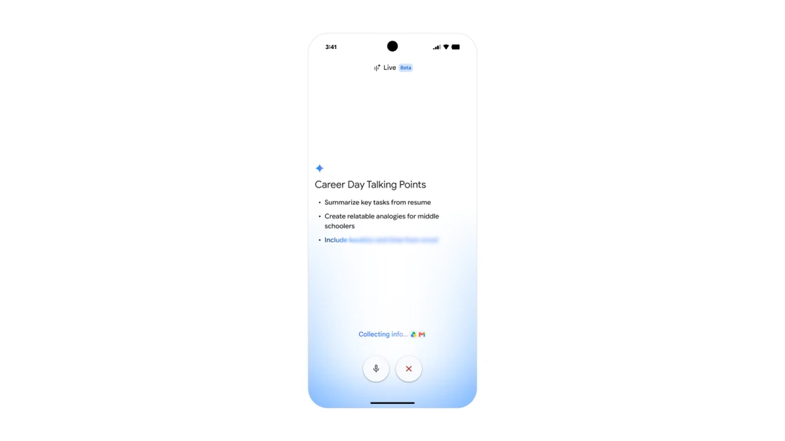 Google adds voice-based prompting to Docs and Keep