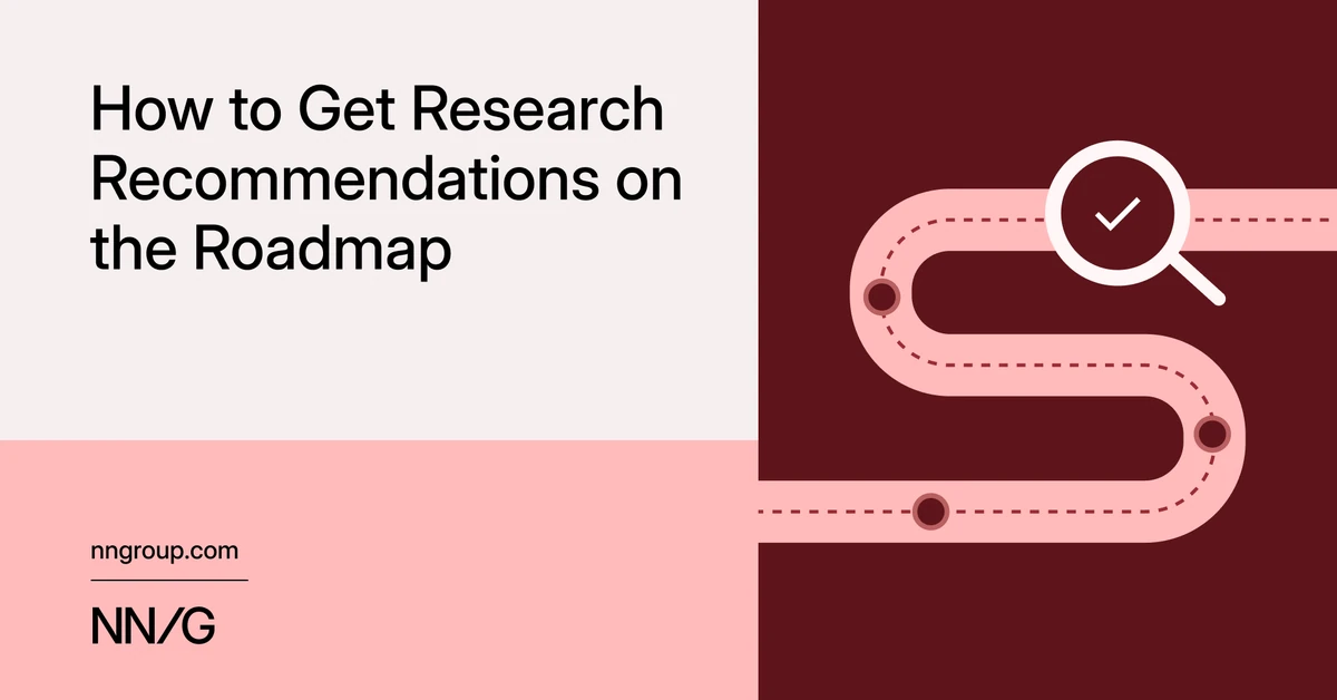 How to Get Research Recommendations on the Roadmap