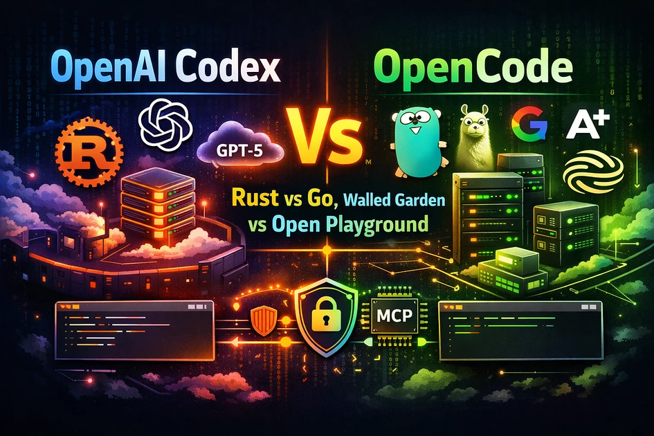 OpenAI Codex vs OpenCode: Rust vs Go, Walled Garden vs Open Playground — The Architecture War…