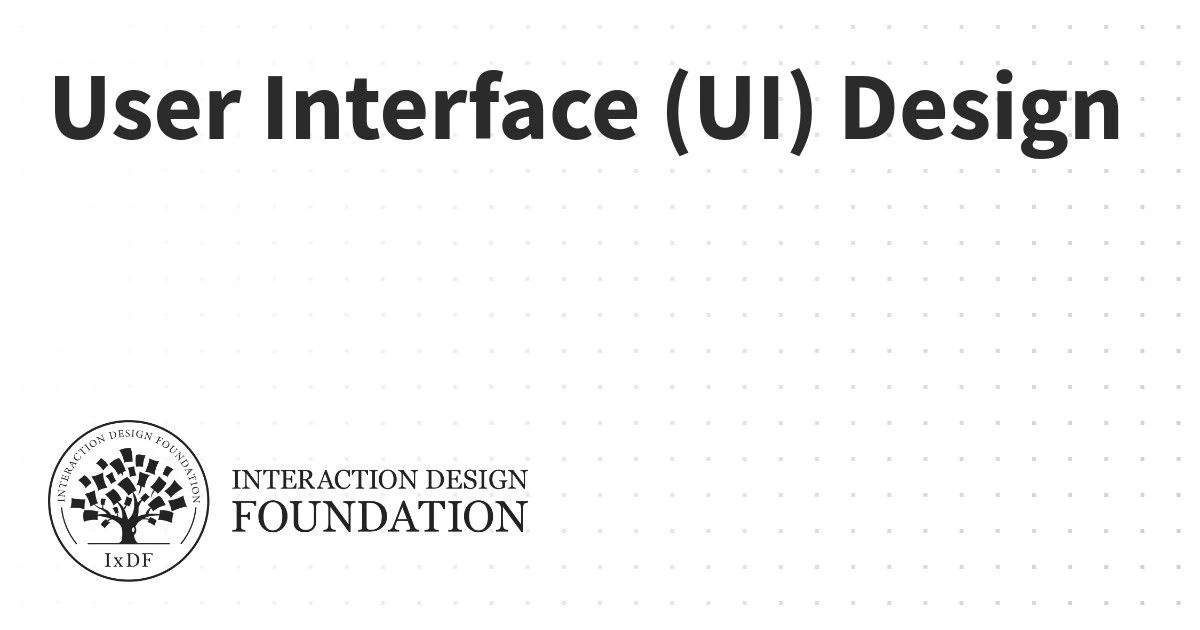 What is User Interface (UI) Design?