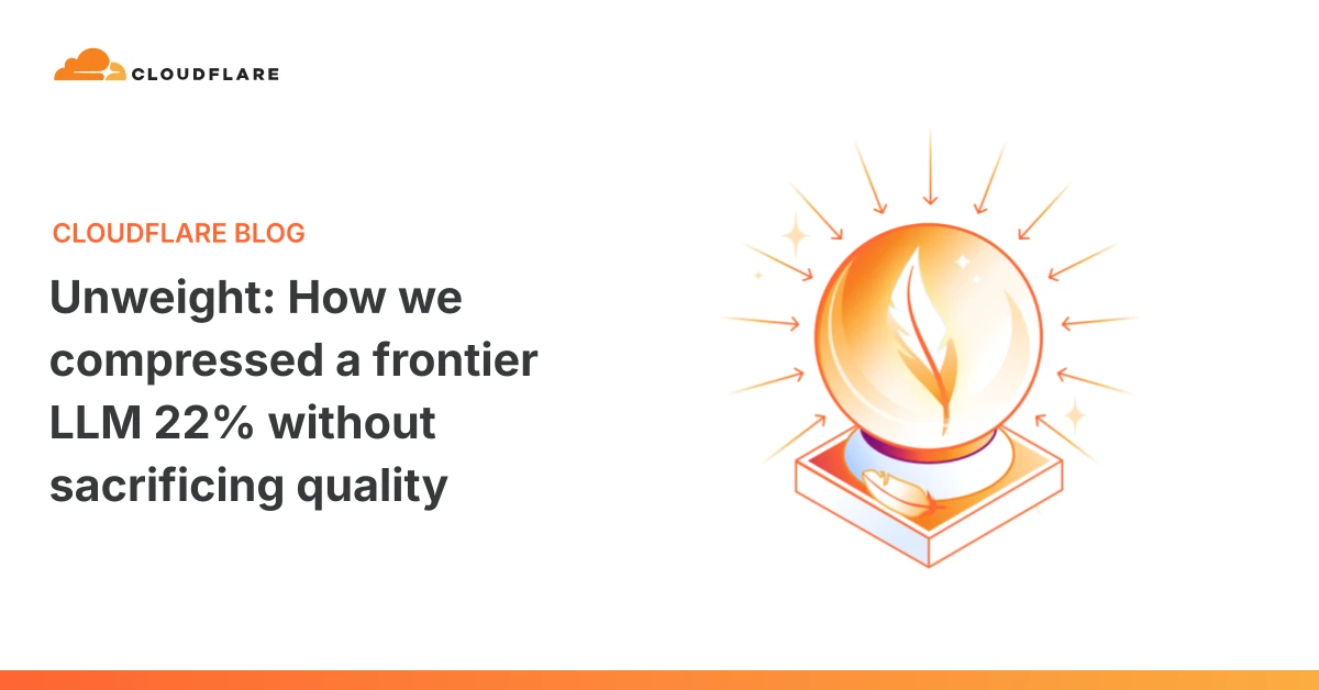 Unweight: how we compressed an LLM 22% without sacrificing quality