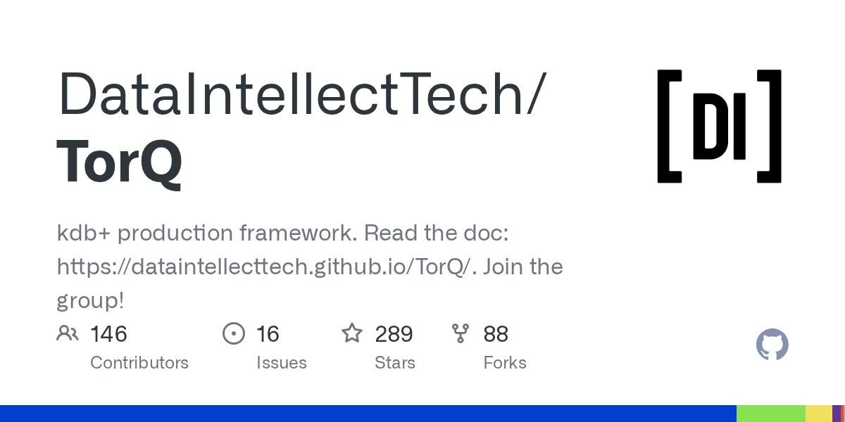 TorQ: Kdb+ Production Framework