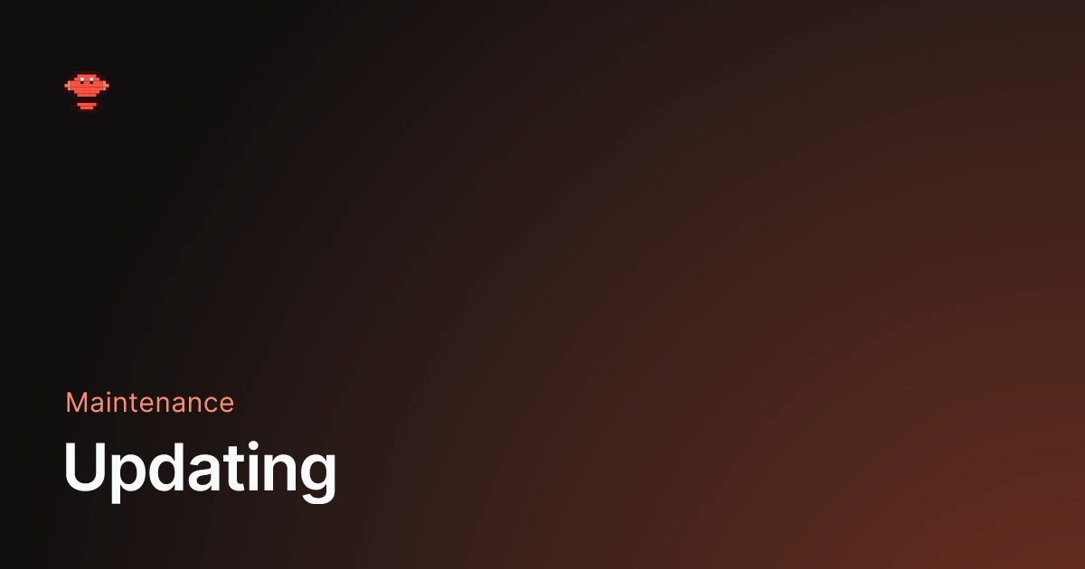 Updating - OpenClaw