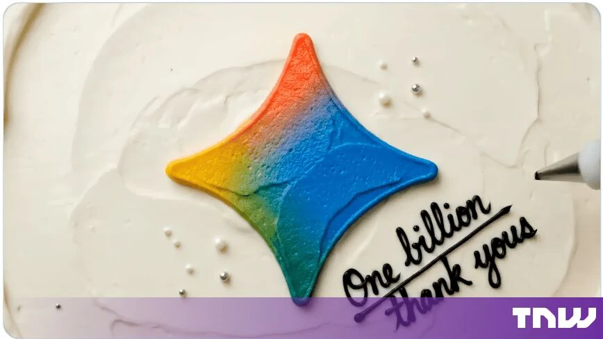 Gemini has a billion monthly users. ChatGPT hit that in June and moved the goalposts