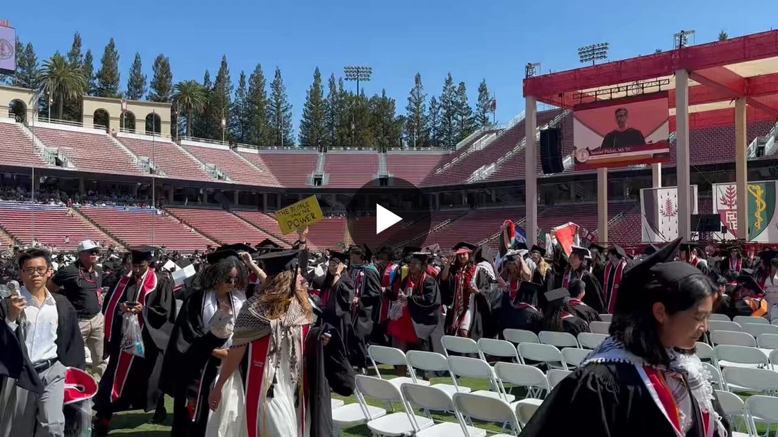 Stanford grads walk out on Google CEO Sundar Pichai speech