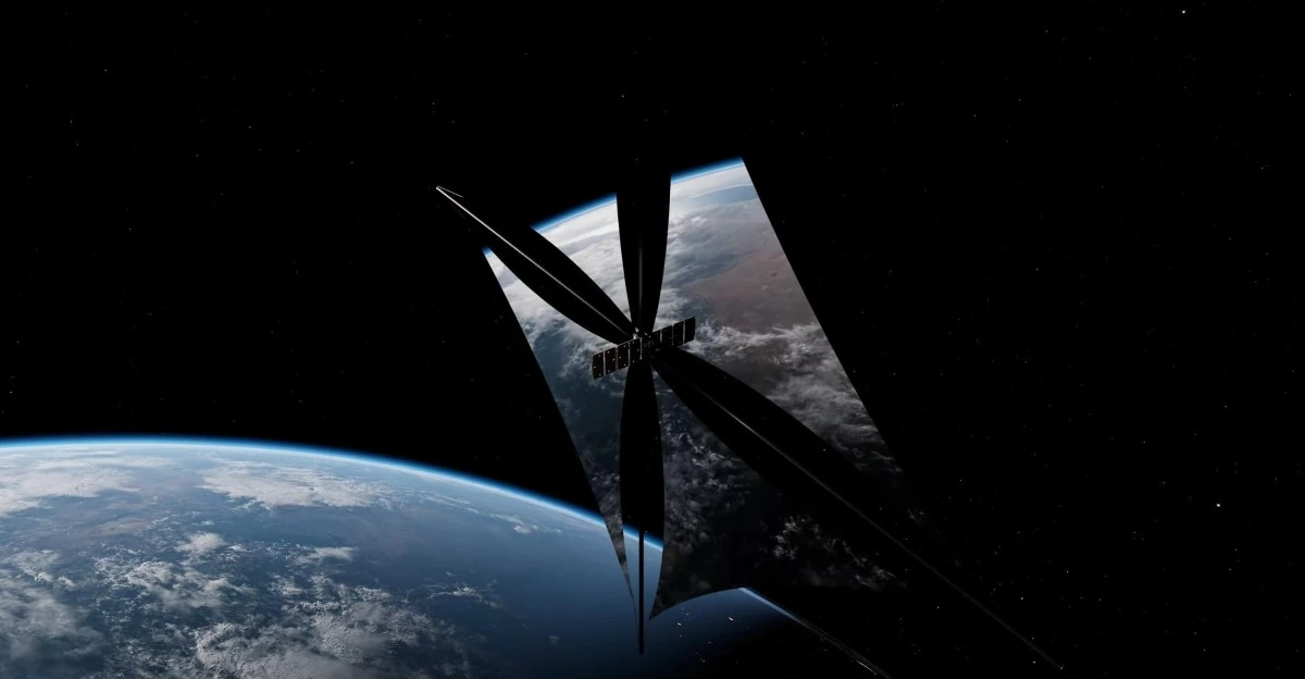 The first sunlight reflecting space mirror has been cleared for launch