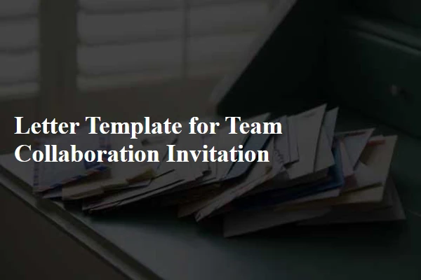 Letter Template For Team Collaboration Invitation - Free Samples in PDF | Letterin