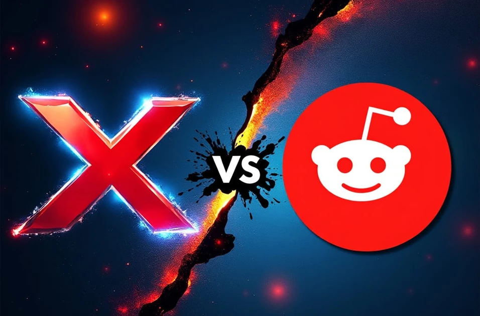 X vs. Reddit