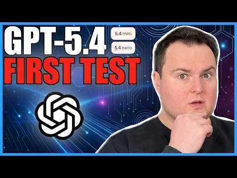 GPT-5.4 Mini & Nano First Test – OpenAI’s LOW-COST Coding Models!