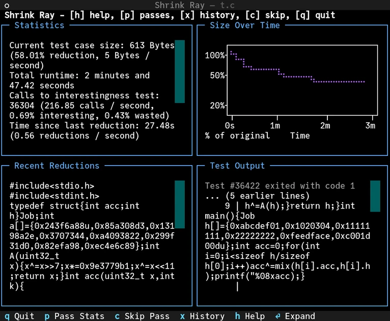 Test-case reducers are underappreciated debugging tools