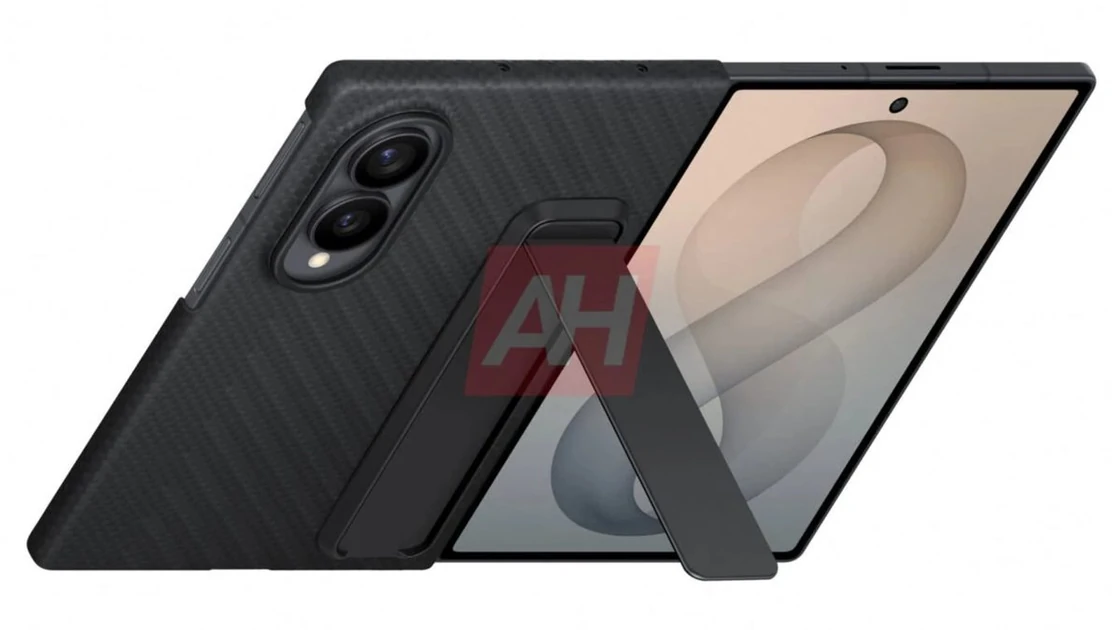 Samsung's new wide foldable phone revealed in leaked images