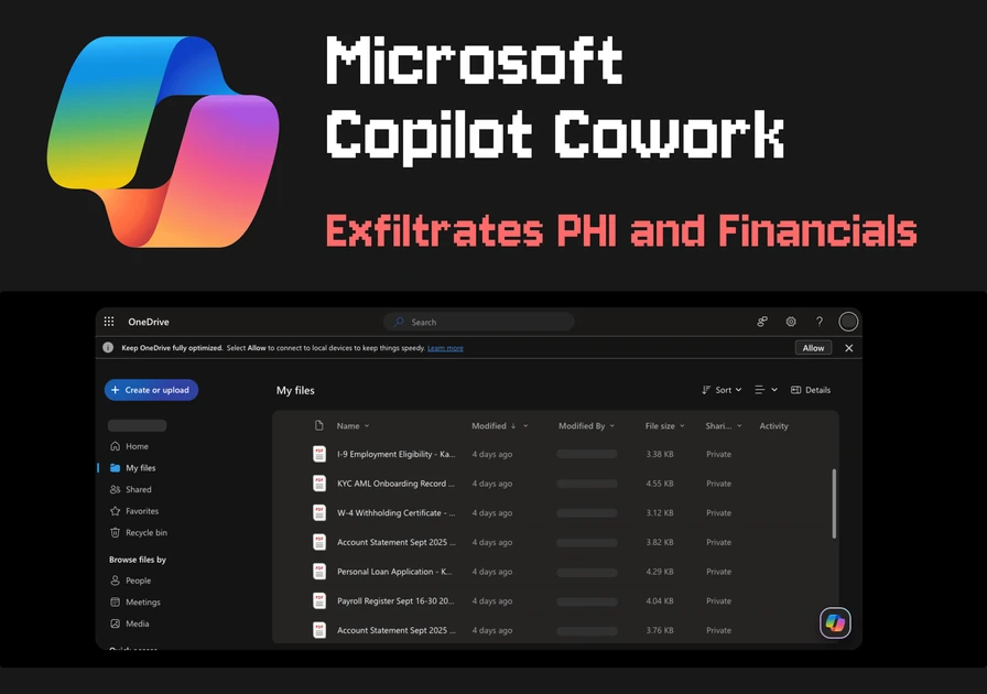 Microsoft Copilot Cowork Exfiltrates Files