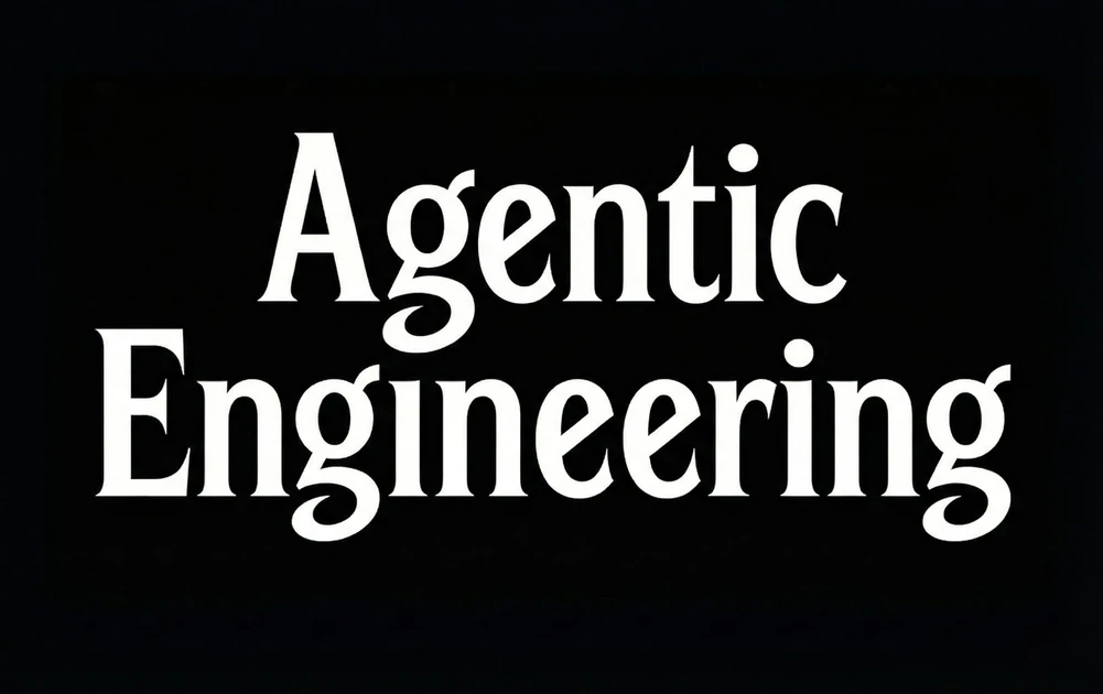 Agentic Engineering