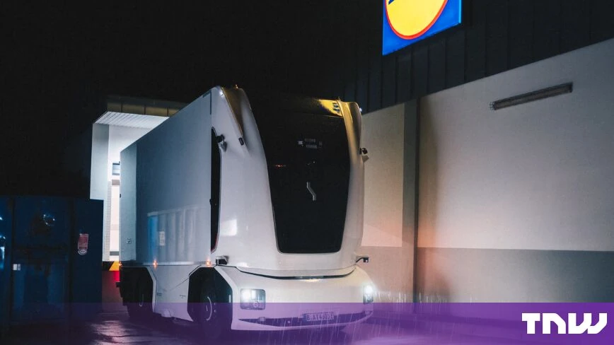 Lidl and Einride put a driverless truck into daily service in Germany