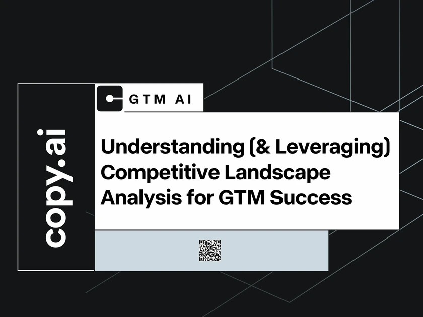 Understanding (& Leveraging) Competitive Landscape Analysis for GTM Success | Copy.ai
