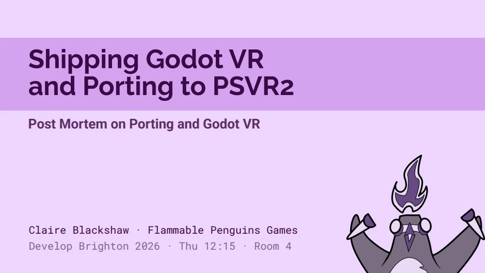 Shipping Godot VR and Porting to PSVR2: A Partial Post Mortem