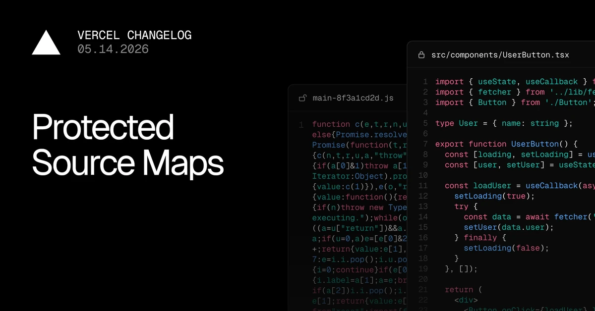 Protected Source Maps: Ship browser source maps securely