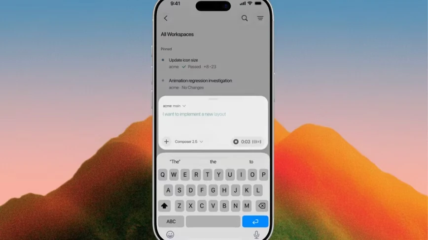 Cursor launches an iOS app that lets developers run coding agents from their phone