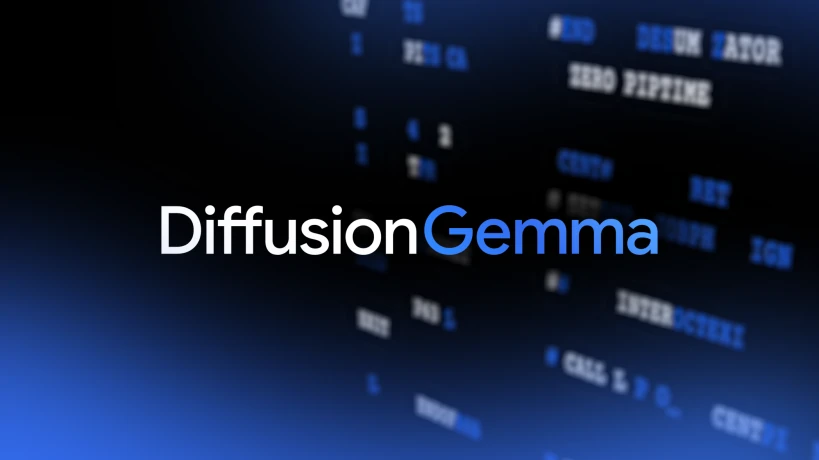 DiffusionGemma: 4x faster text generation