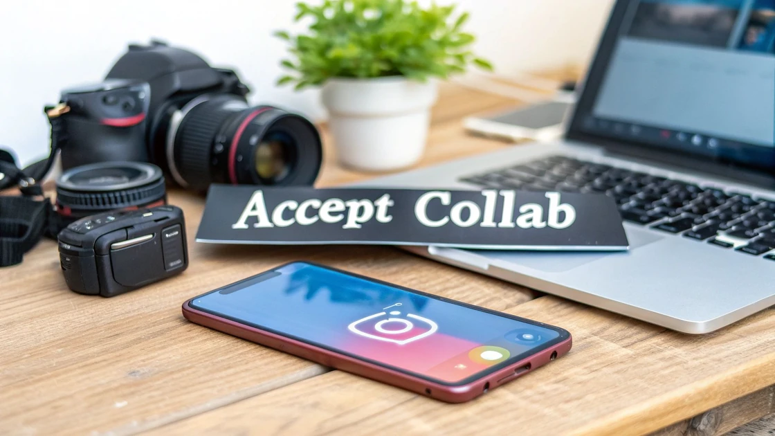 how to accept a collaboration on instagram: Tips for creators