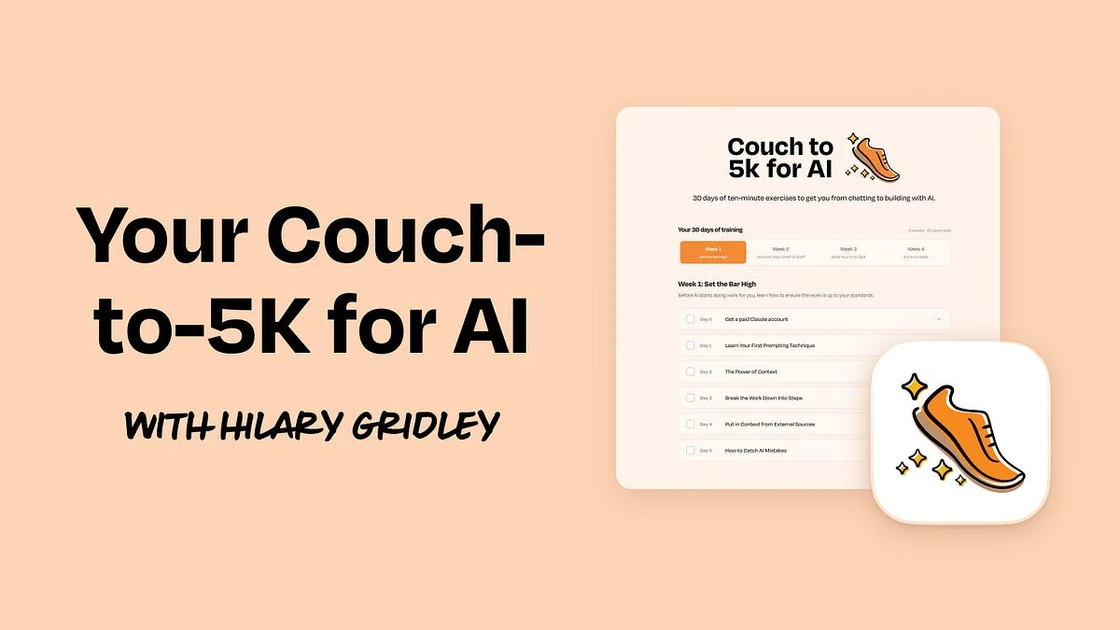 Your Couch-to-5K for AI
