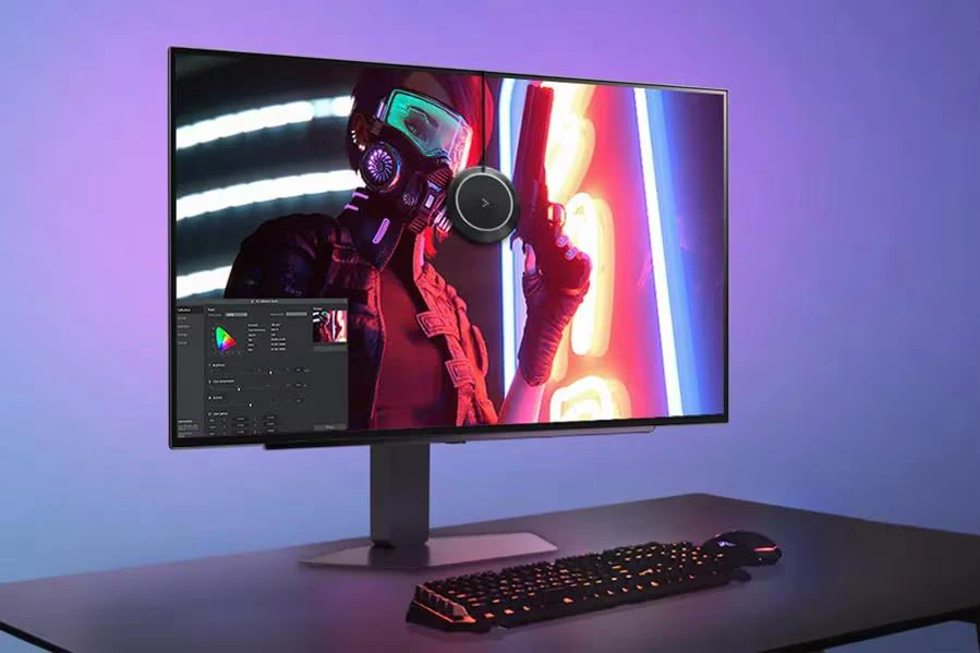 LG’s glossy OLED gaming monitor is rare to find under $400