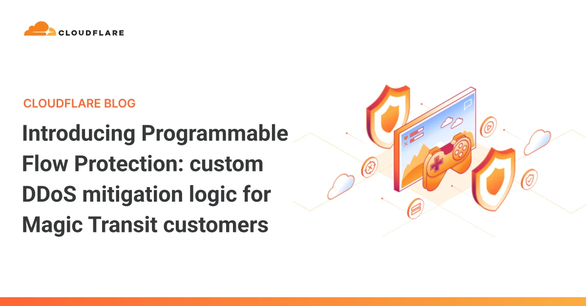 Introducing Programmable Flow Protection: custom DDoS mitigation logic for Magic Transit customers