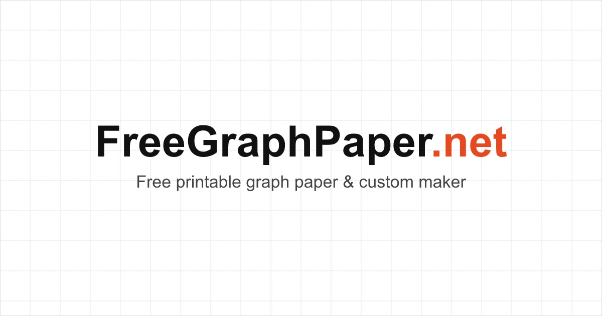 Show HN: A graph paper generator that renders vector PDFs in the browser