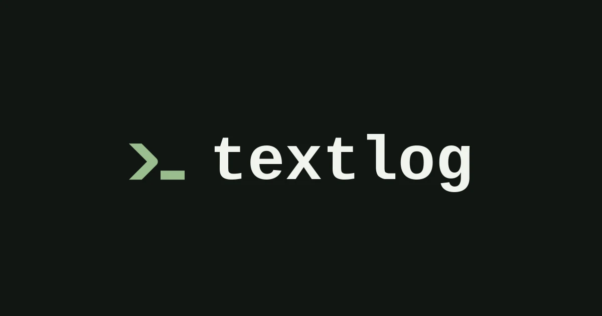 Show HN: textlog – A quiet, text-only microblogging platform, open-source, no JS