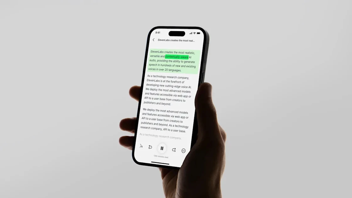 ElevenLabs’ text-to-speech app Reader is now available globally