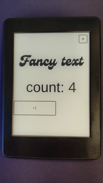 Rust (and Slint) on a Jailbroken Kindle