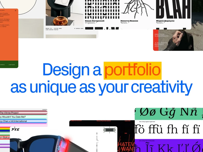 Building a product landing page with Readymag