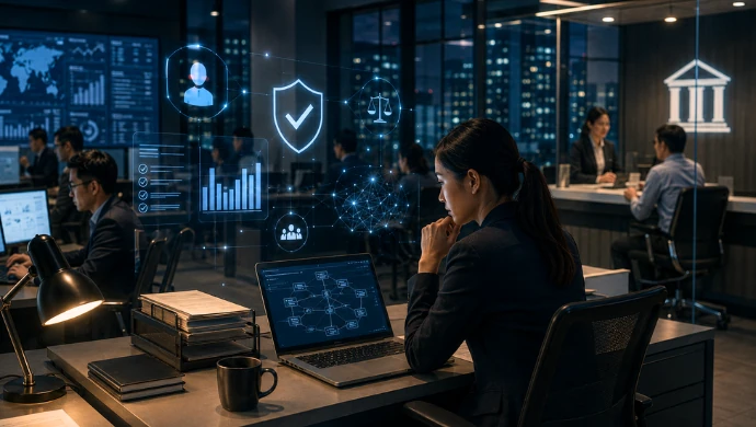 AI governance in banking operations and decisioning