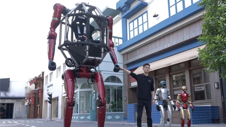 The company that outsells Tesla on humanoid robots just unveiled a pilotable mecha. Unitree is filing for a $7 billion IPO.