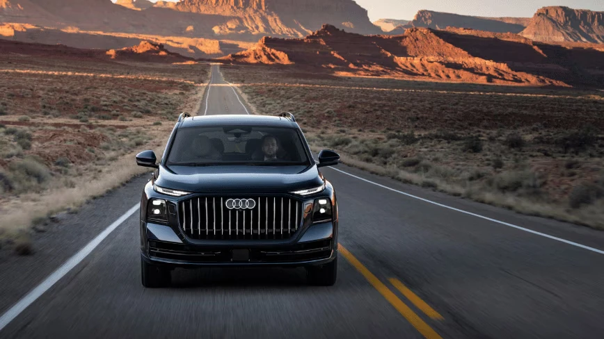 Audi bet its future on EVs. Now it’s selling America a V8 with cupholders.