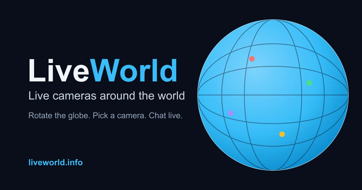Show HN: LiveWorld – Every 24/7 YouTube live camera on one globe