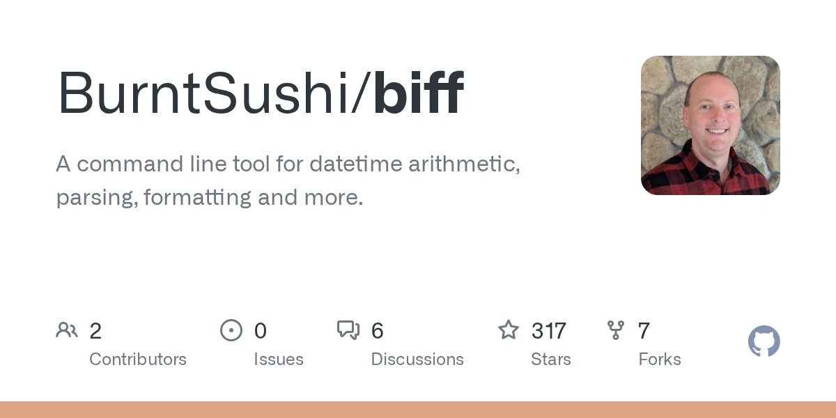 Biff is a command line datetime Swiss army knife