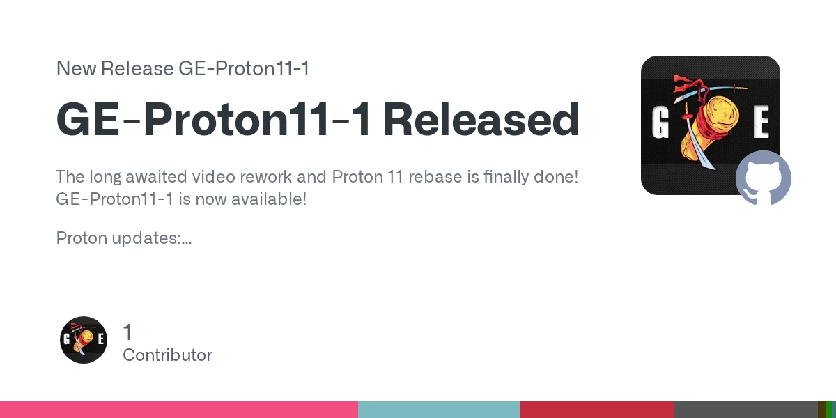 GloriousEggroll's Proton has been rebased on Proton 11
