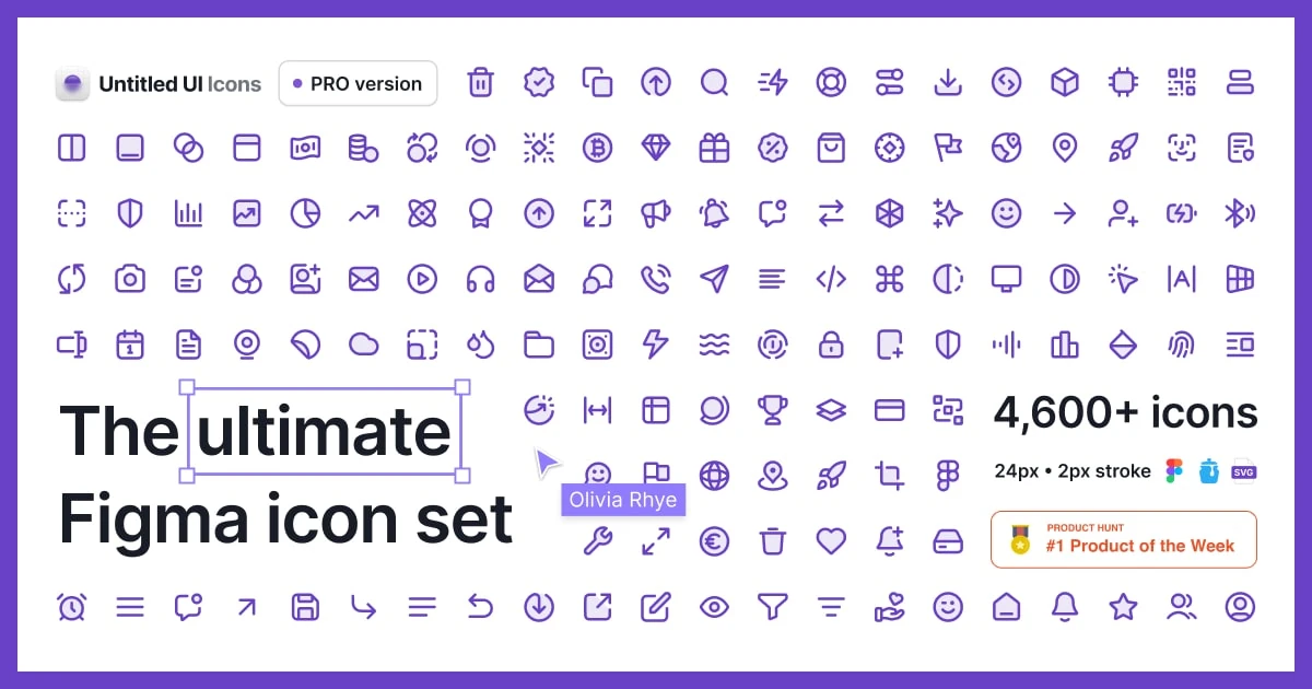 Untitled UI Icons — The Ultimate Figma Icon Library