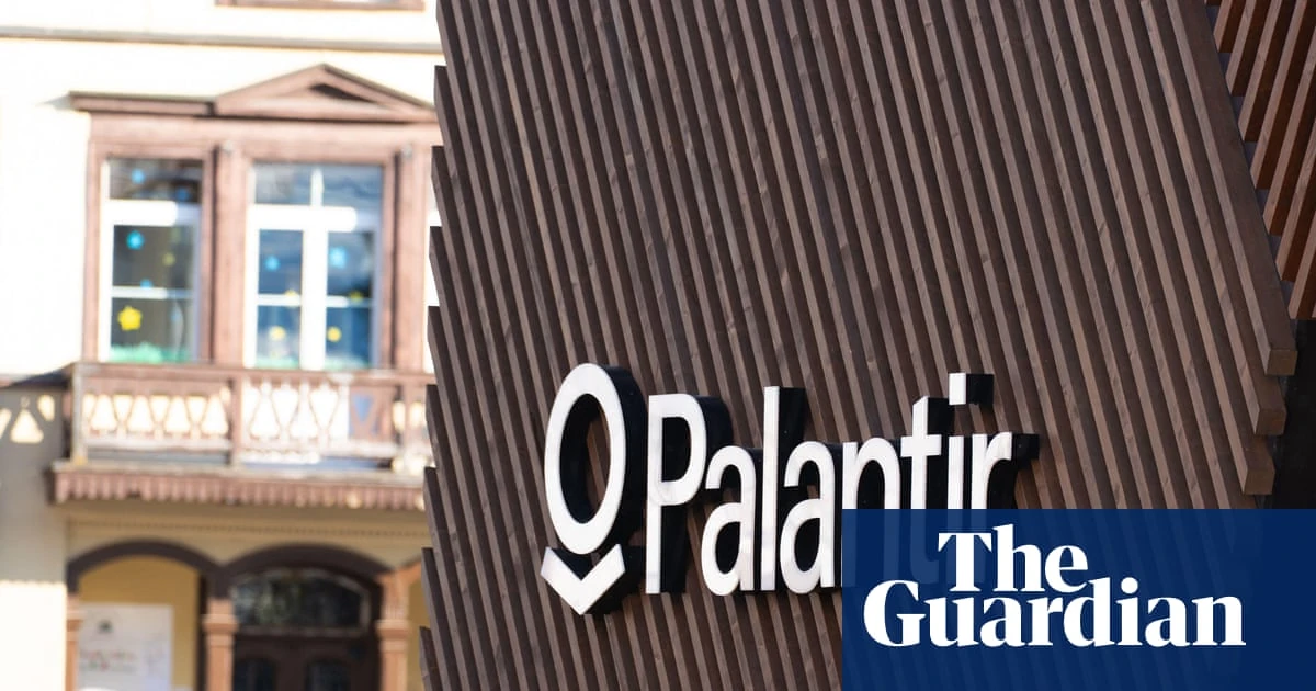 The software group Palantir paid just £2M in corporation tax in the UK in 2024