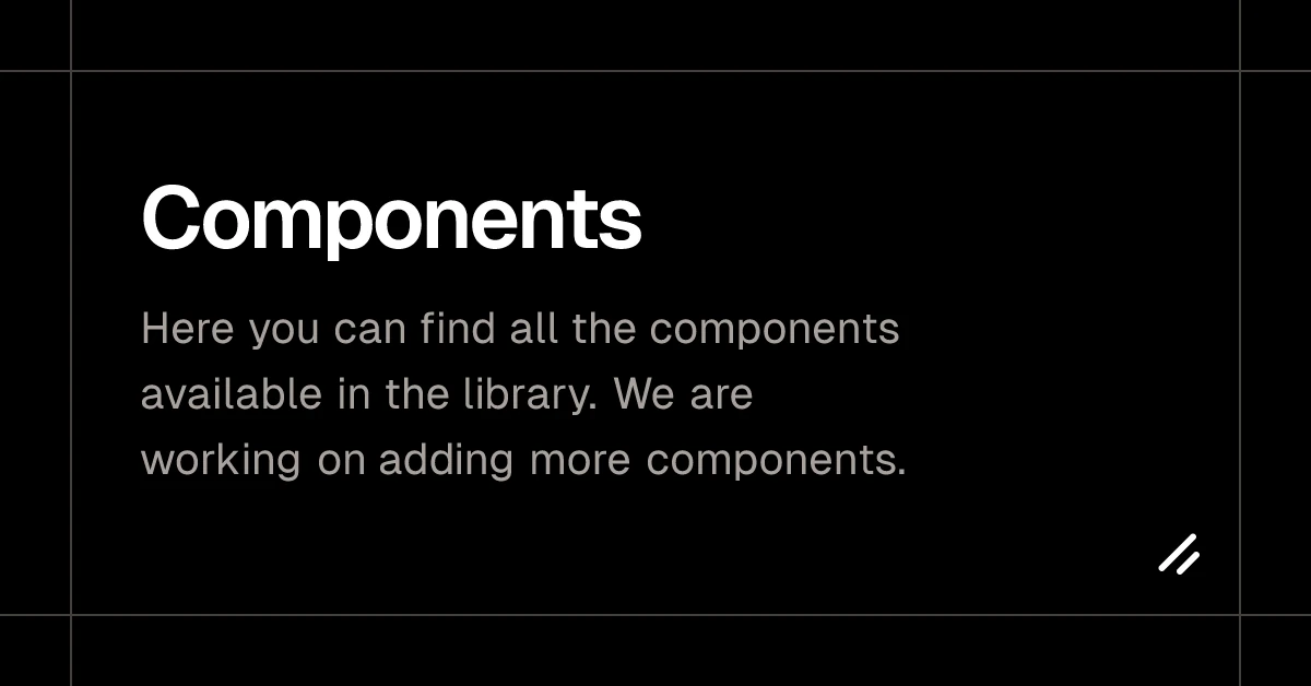 Components