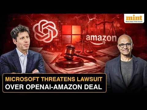 Microsoft Threatens Legal Action As Amazon’s $50 Billion OpenAI Deal Challenges Azure Agreement