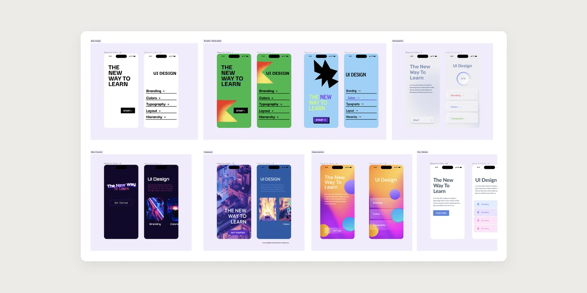 6.5 of The Most Popular UI Design Trends and Styles Explained