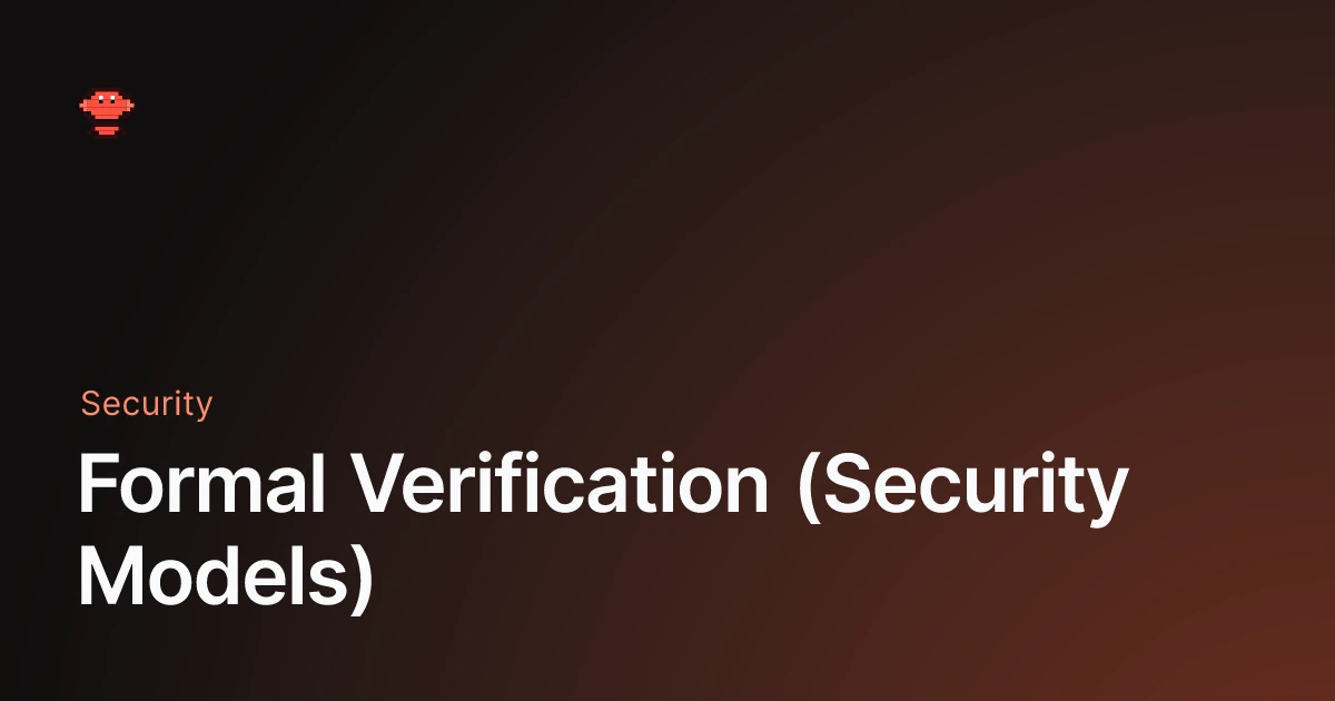 Formal Verification (Security Models) - OpenClaw