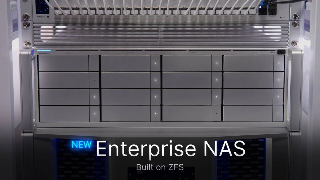 Ubiquiti: Enterprise NAS, Built on ZFS