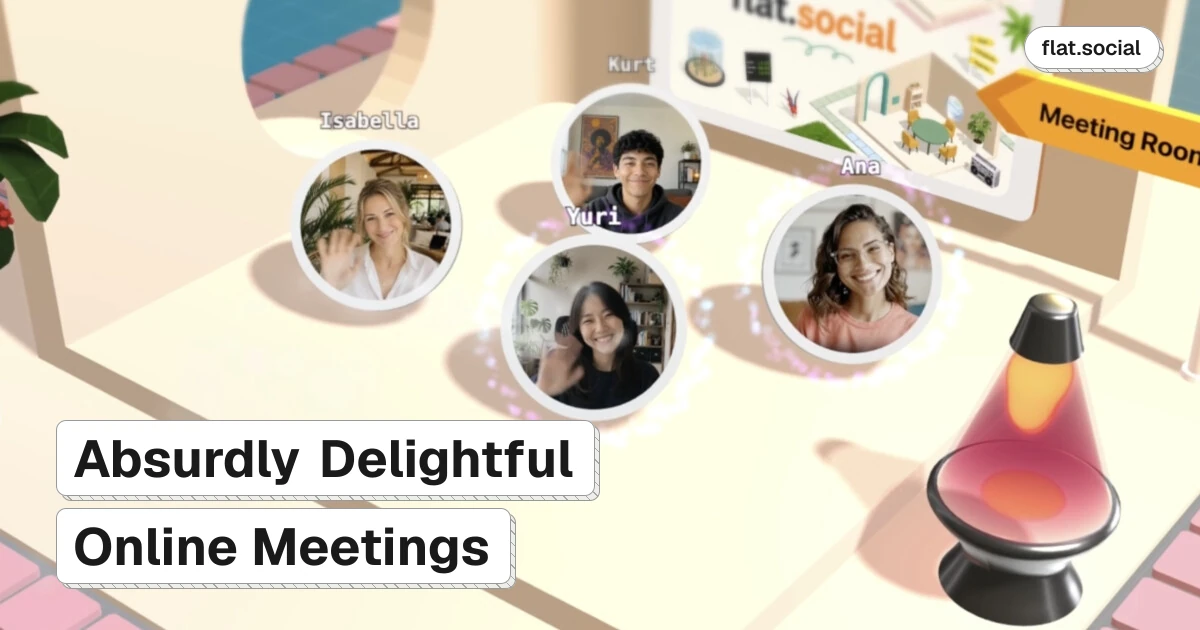 Show HN: I built a new version of my fun spatial 3D online meeting app