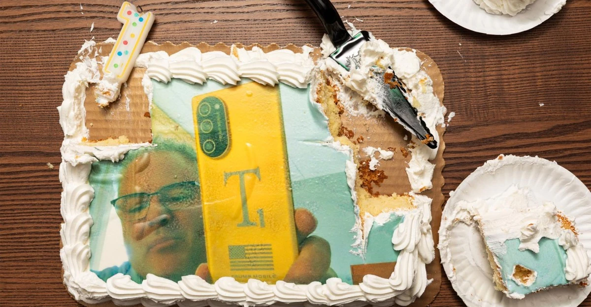 Happy birthday to the Trump phone