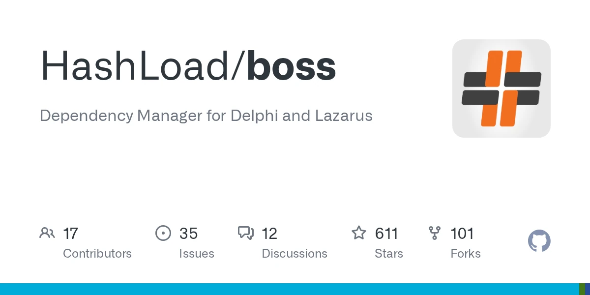 Boss – Dependency Manager for Delphi and Lazarus