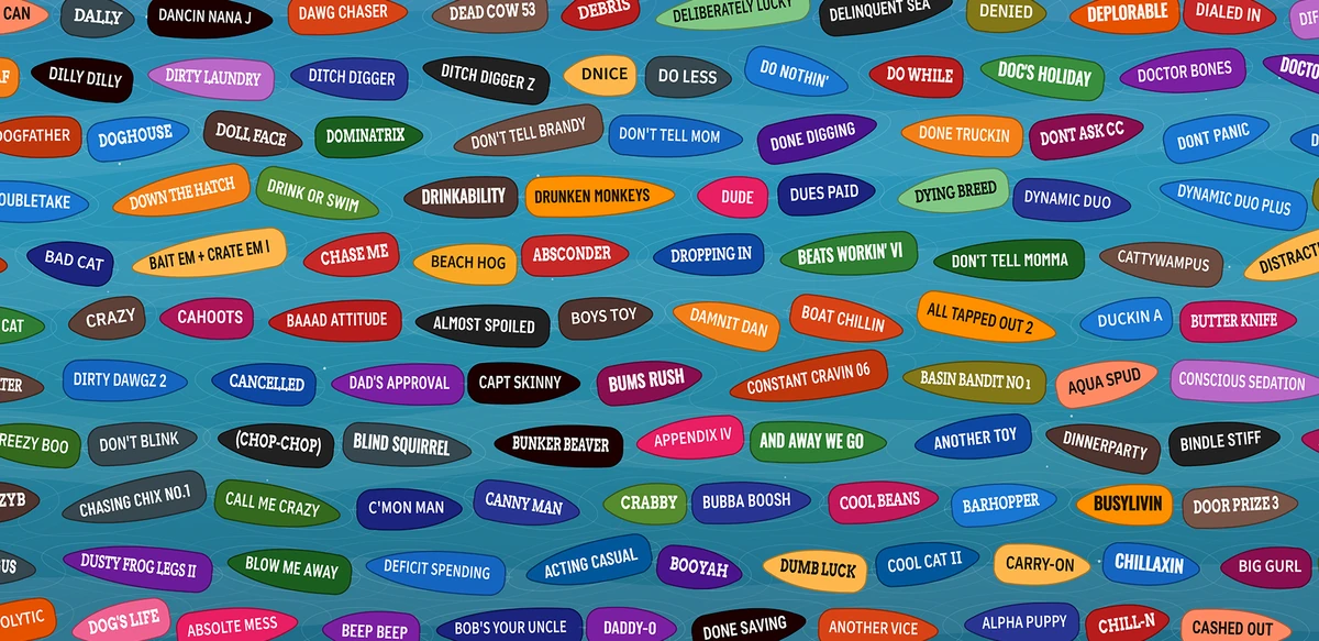50k Boat Names